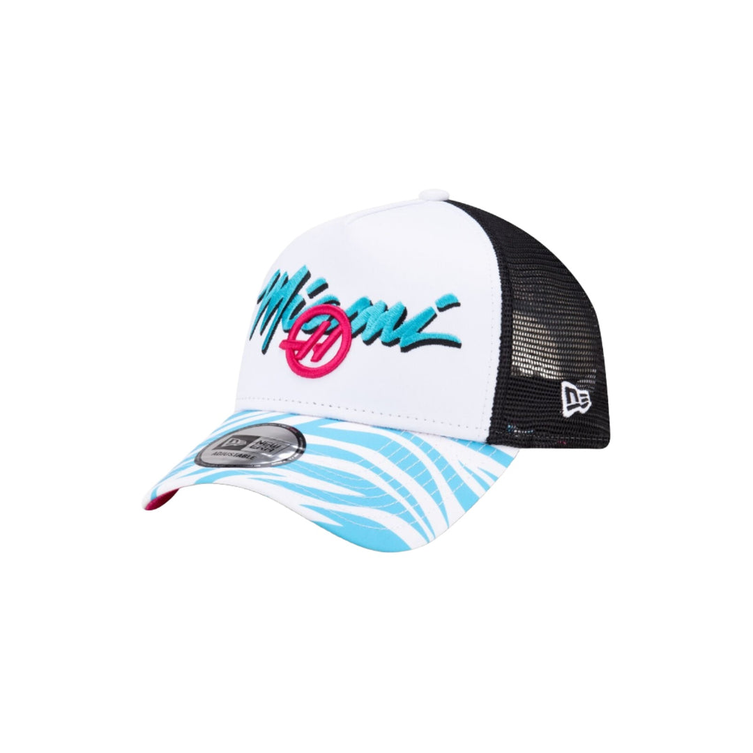 2024 Haas F1 Team Miami GP cap White 