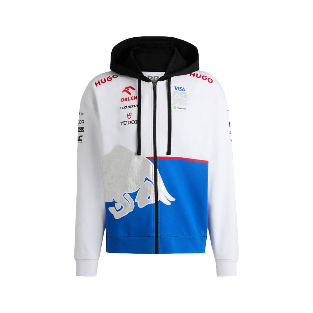 VISA CASHAPP パーカー　F1 Mサイズ Visa Cash App RB F1™ Team Men's Full Zip Hoodie - White