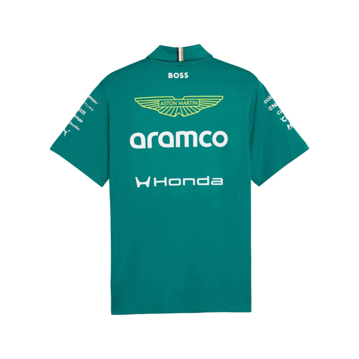 2026 Aston Martin F1™ Team Polo Shirt - Green Lux