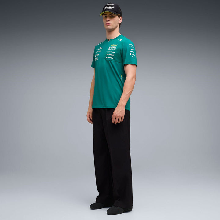 2026 Aston Martin F1 Team T-Shirt - Green Lux
