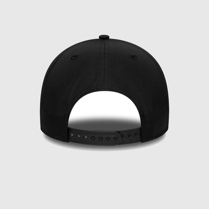 The back view of a 2026 Red Bull Racing F1™ 9FORTY Unisex Mon or Women Adjustable Cap - Dark Purple snapback cap with an adjustable strap, shown on a light gray background.
