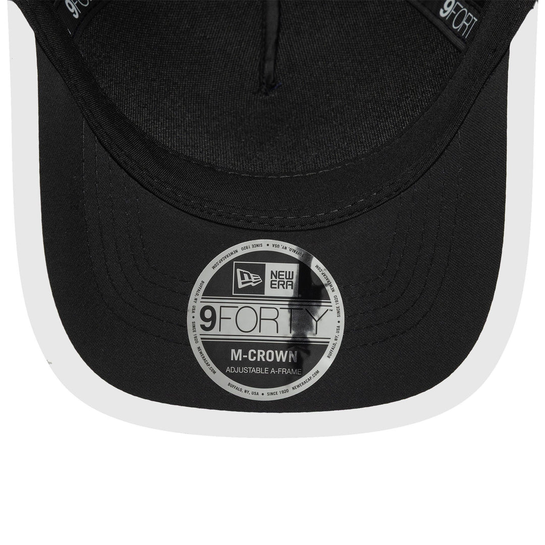 2026 Red Bull Racing F1™ 9FORTY M Crown Adjustable A Frame Cap - Dark Purple cap with New Era 9FORTY logo on a white background