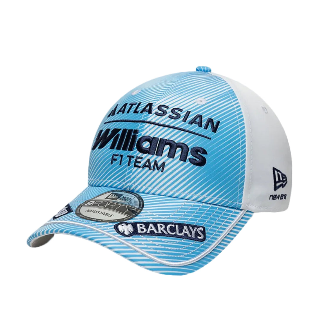 2026 Atlassian Williams Racing F1™ Team Carlos Sainz Madrid 9FORTY Special Edition Cap - White/Blue