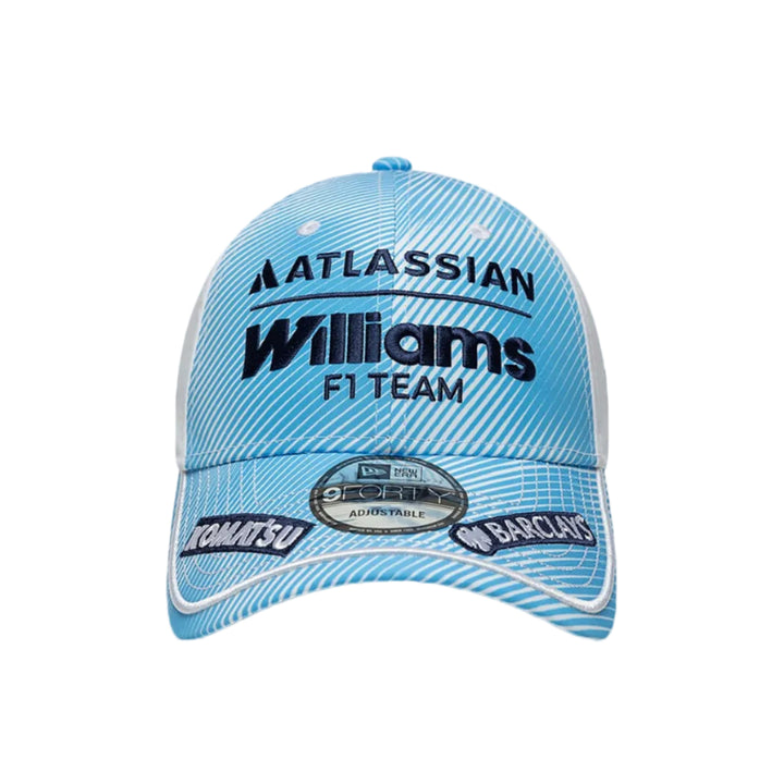 2026 Atlassian Williams Racing F1™ Team Carlos Sainz Madrid 9FORTY Special Edition Cap - White/Blue