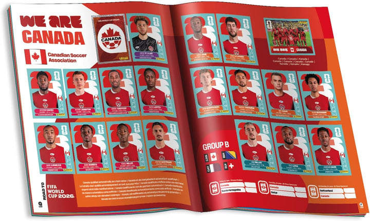2026 Panini FIFA World Cup™ 2026 Sticker Album (Soft Cover) - White | FANABOX™