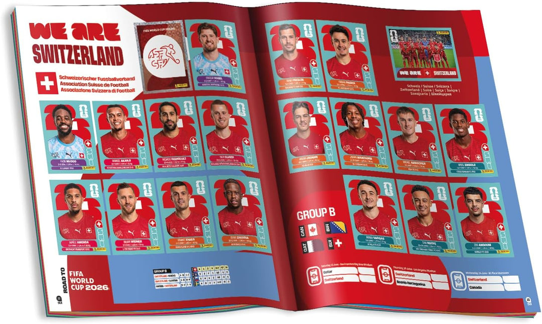 2026 Panini FIFA World Cup™ 2026 Sticker Album (Soft Cover) - White | FANABOX™