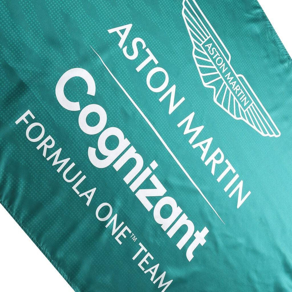Aston Martin Cognizant F1 Team Large Fan Decorative Flag - Green