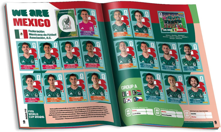2026 Panini FIFA World Cup™ 2026 Sticker Album (Soft Cover) - White | FANABOX™