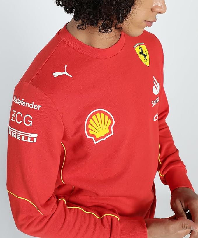 Puma Scuderia Ferrari F1 Team Replica Collection Team Men's Sweatshirt - Red