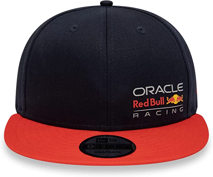 2023 Oracle Red Bull Racing F1™ New Era 9Fifty Essential Flat Cap - Men - Navy and Red
