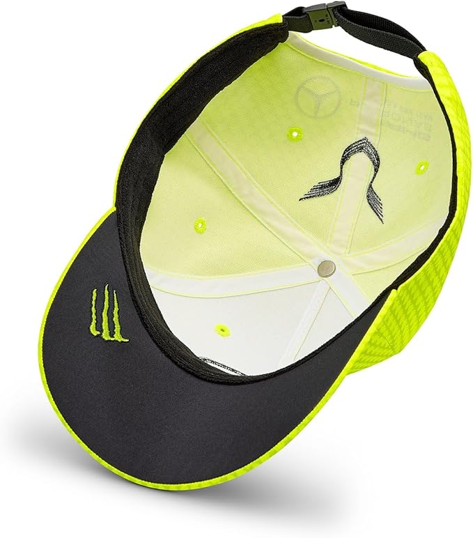 Mercedes AMG F1™ Team Lewis Hamilton Canadian GP Driver Unisex Cap - Neon Yellow