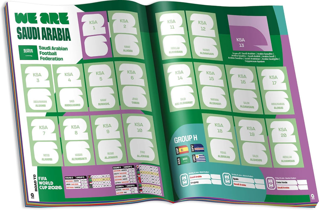 2026 Panini FIFA World Cup™ 2026 Sticker Album (Soft Cover) - White | FANABOX™