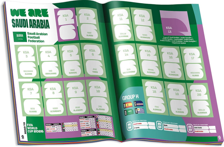 2026 Panini FIFA World Cup™ 2026 Sticker Album (Soft Cover) - White | FANABOX™