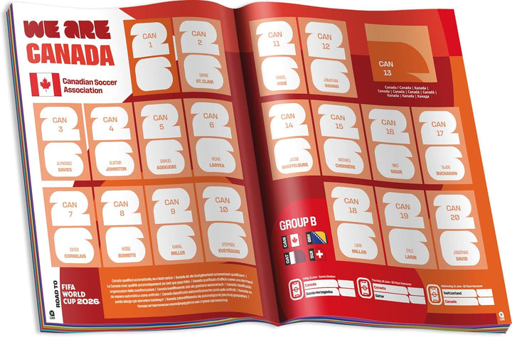 2026 Panini FIFA World Cup™ 2026 Sticker Album (Soft Cover) - White | FANABOX™