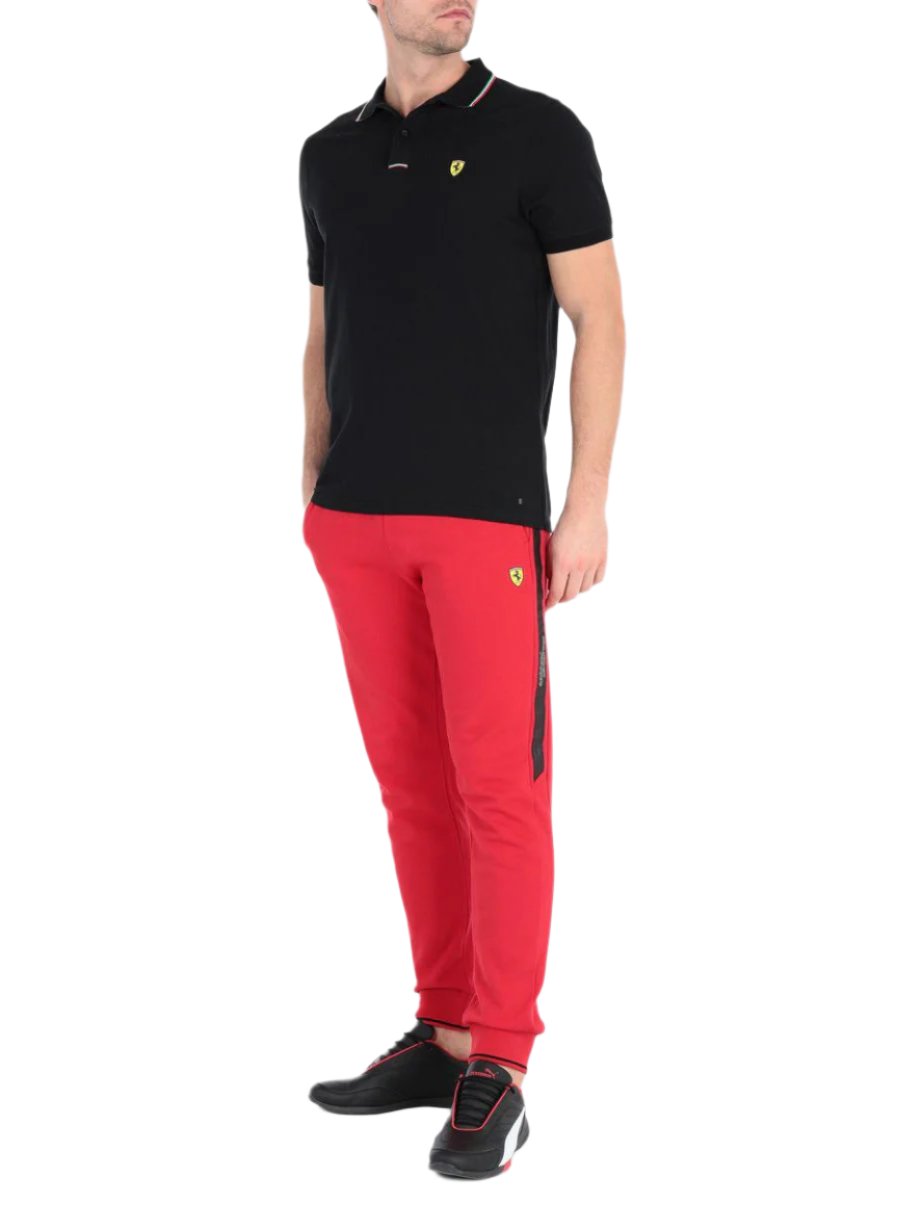 Official Ferrari Italian Polo - Black 