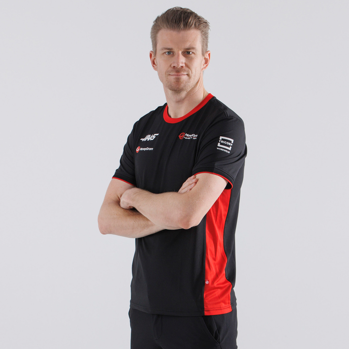 2023 Haas F1™ Team Replica Teamwear T-shirt  - Men - Black