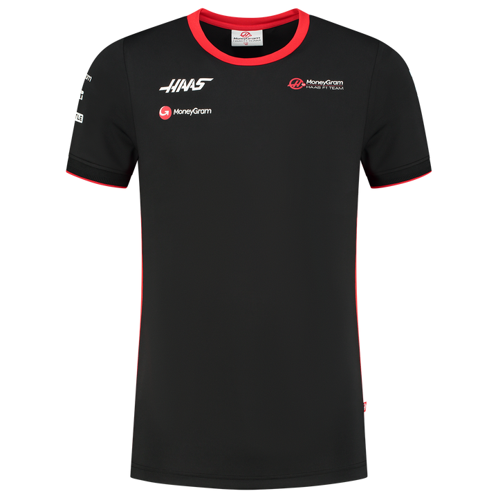 T-shirt Teamwear Haas F1™ Team Replica 2023 - Hommes - Noir