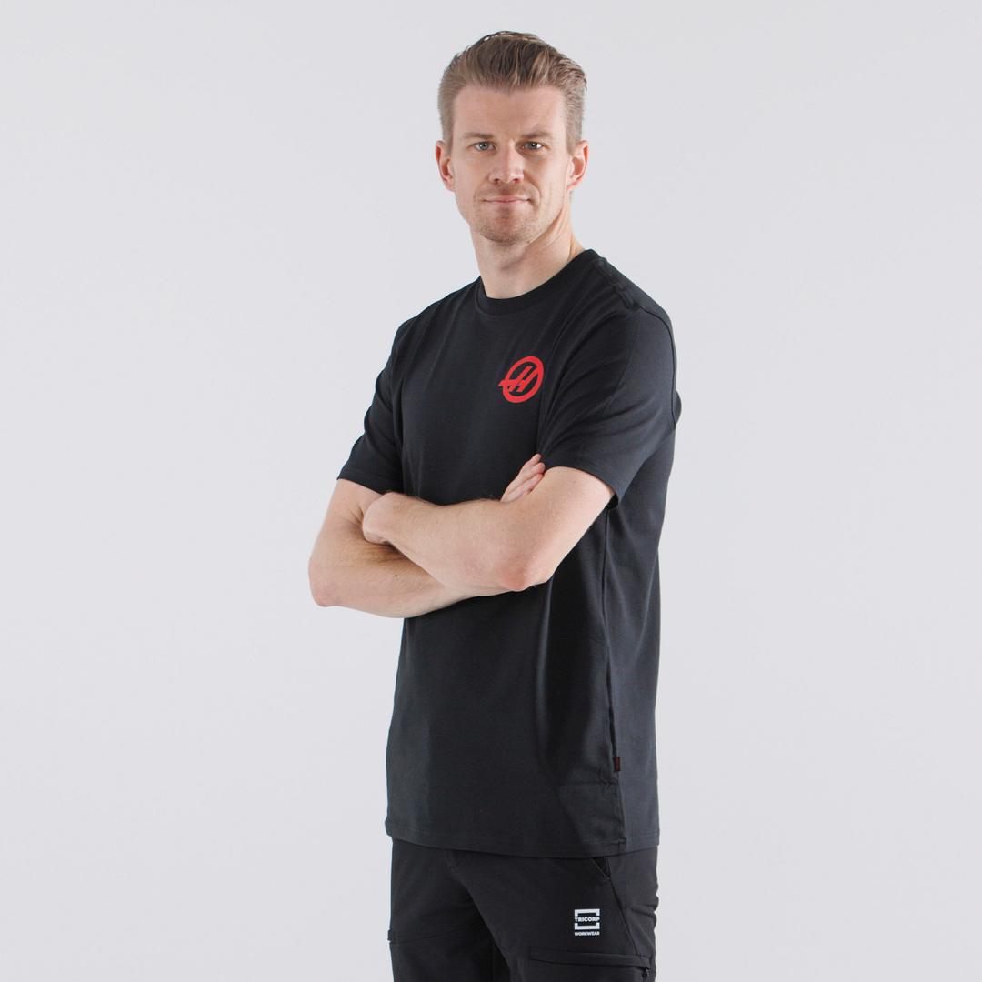 T-shirt de l'équipe Haas F1™ 2023 - Hommes - Noir