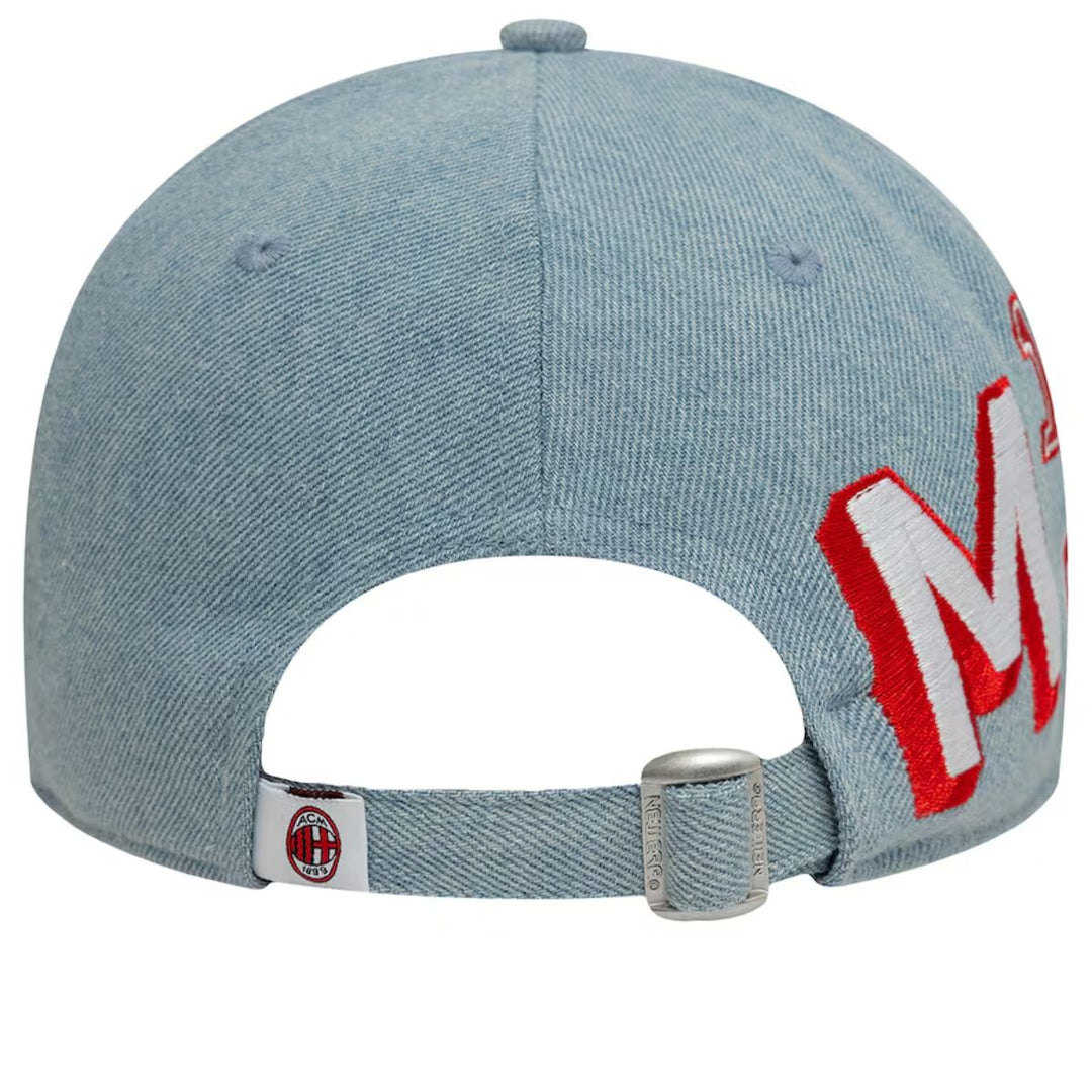 2025 AC Milan Denim 9Forty Adult Cap - Denim