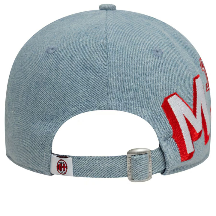 2025 AC Milan Denim 9Forty Adult Cap - Denim