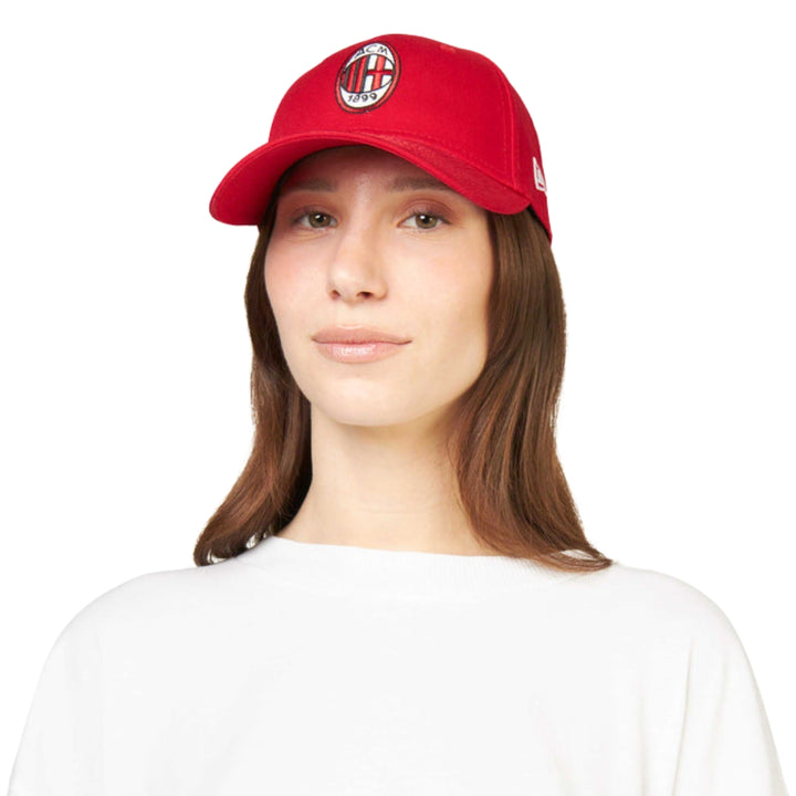 AC Milan 9FORTY Adjustable Men's Baseball Cap - Red