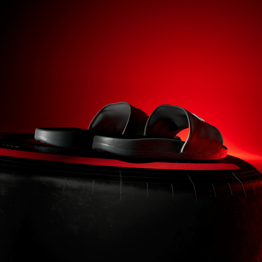 2026 Audi Revolut F1™ Team x Adidas Adilette Comfort Slides - Black