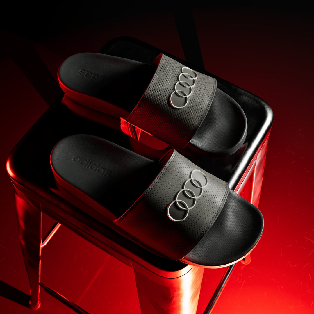 2026 Audi Revolut F1™ Team x Adidas Adilette Comfort Slides - Black