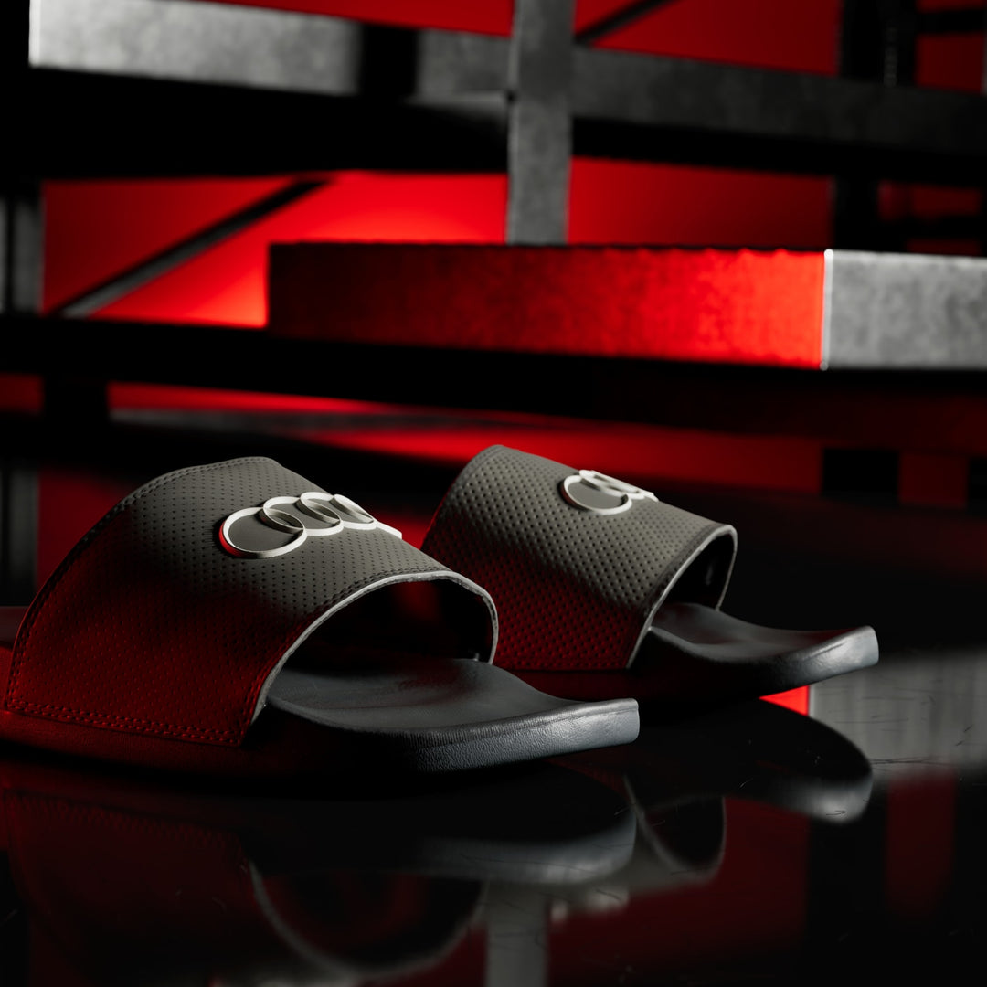 2026 Audi Revolut F1™ Team x Adidas Adilette Comfort Slides - Black