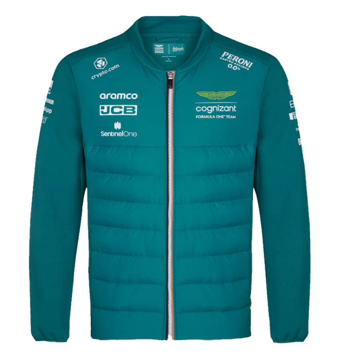 Aston Martin F1™ Team Official Team Hybrid Jacket- Men - Green