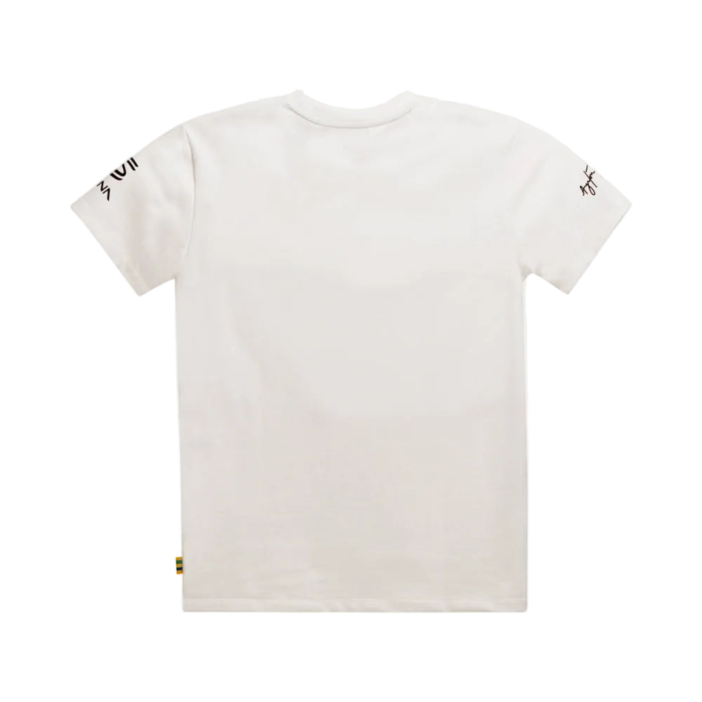 Ayrton Senna x Team Lotus Graphic T-Shirt - Beige