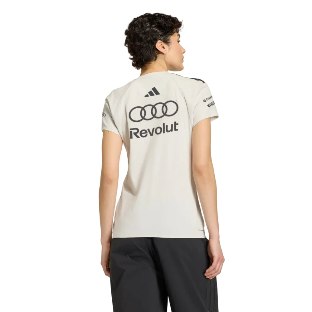 2026 Audi Revolut F1™ Team x Adidas Women's Engineers & Marketing Polo Shirt - Chalk Pearl