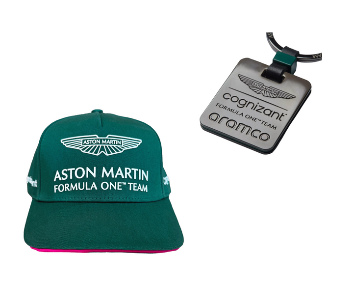 Aston Martin F1™ Fan Bundle - Team Hat & Official Keyring