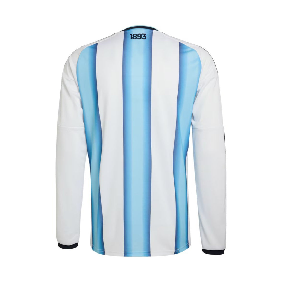 Adidas Argentina 2026 World Cup Home Long Sleeve Jersey - Official Product