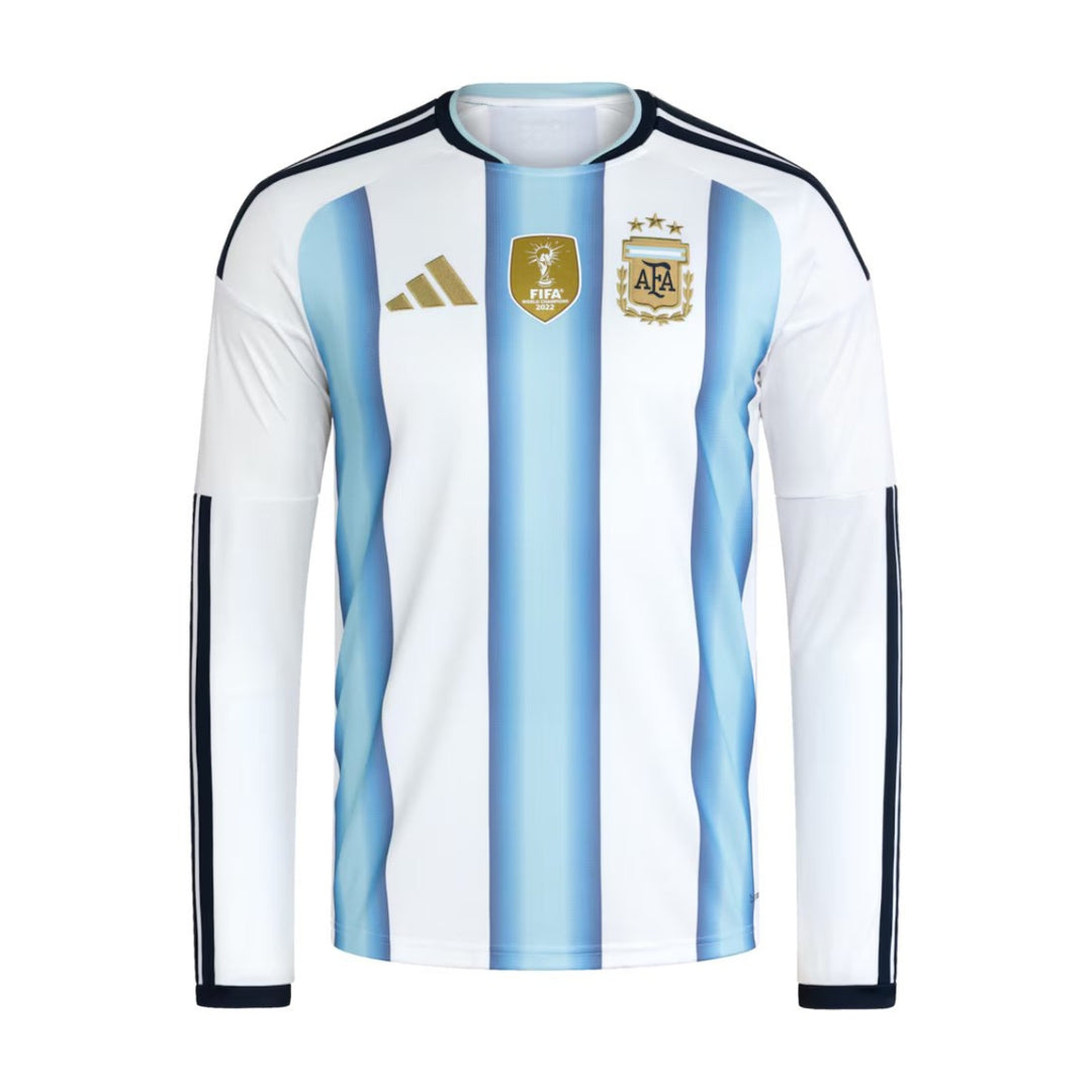 Adidas Argentina 2026 World Cup Home Long Sleeve Jersey - Official Product
