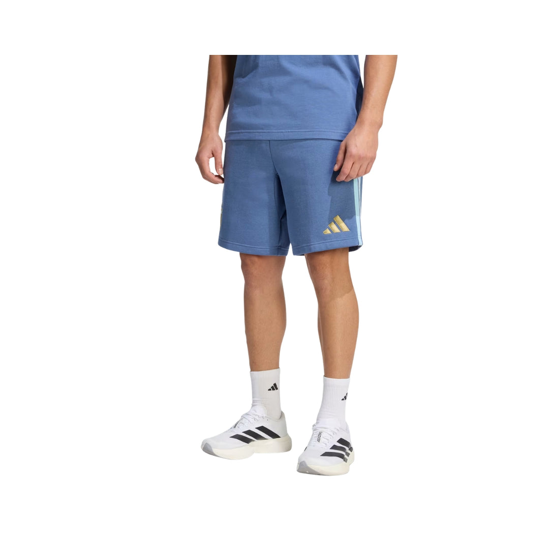 Adidas Argentina DNA Fleece Shorts – Blue