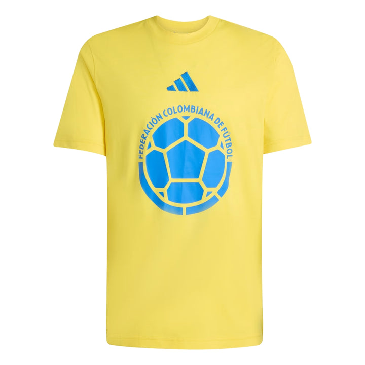 Adidas Colombia 2026 World Cup Graphic T-Shirt - Official Product