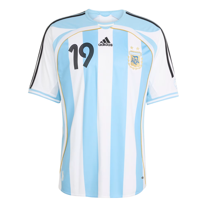 Adidas Argentina 2006 World Cup Away Messi Unisex Jersey - Official Product White
