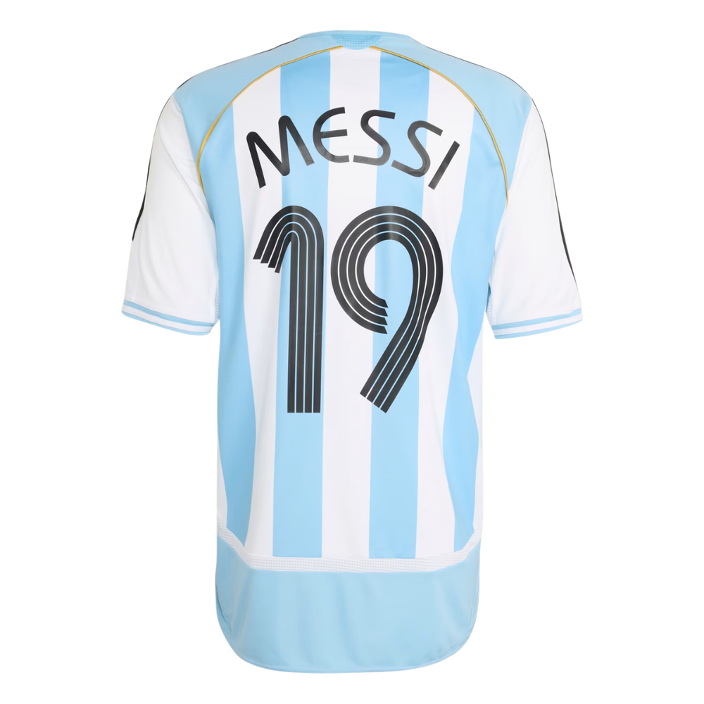 Adidas Argentina 2006 World Cup Away Messi Unisex Jersey - Official Product White