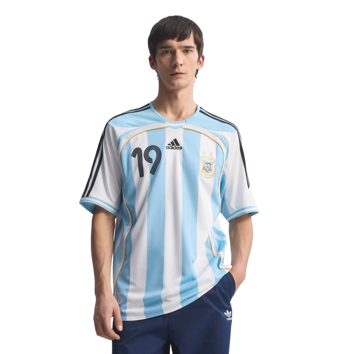 Adidas Argentina 2006 World Cup Away Messi Unisex Jersey - Official Product White