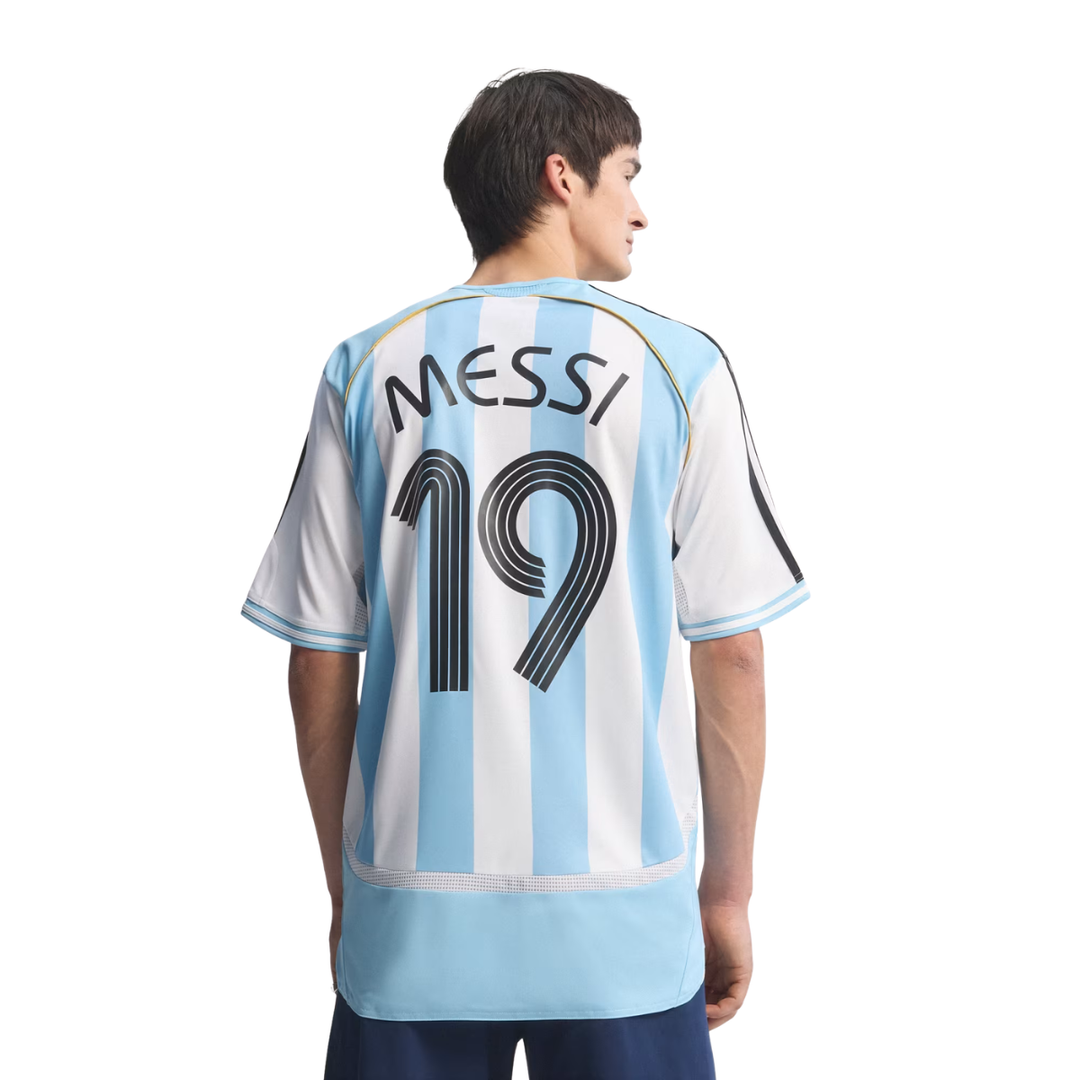Adidas Argentina 2006 World Cup Away Messi Unisex Jersey - Official Product White