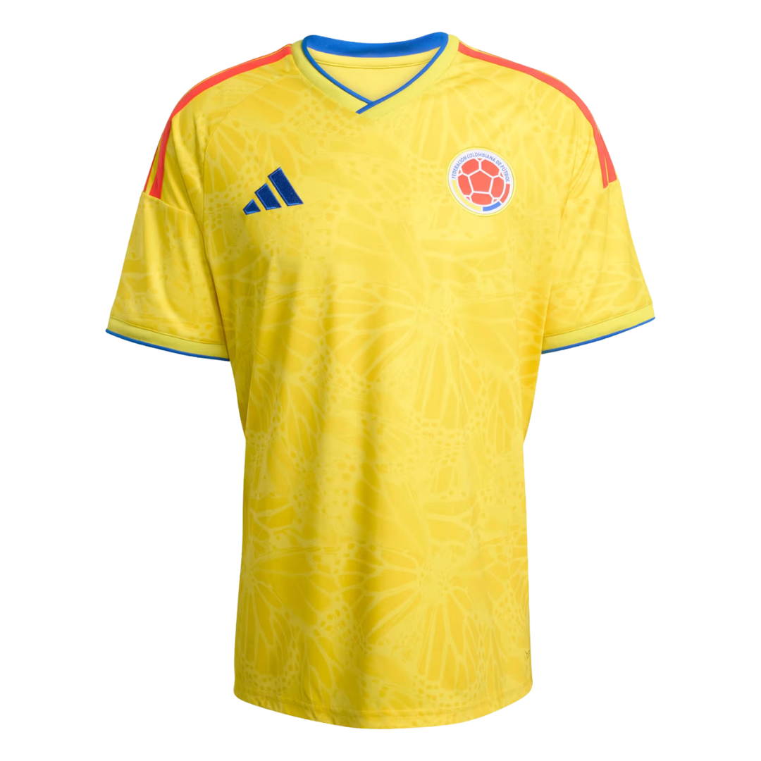 Adidas Colombia 2026 World Cup Home Jersey - Official Product
