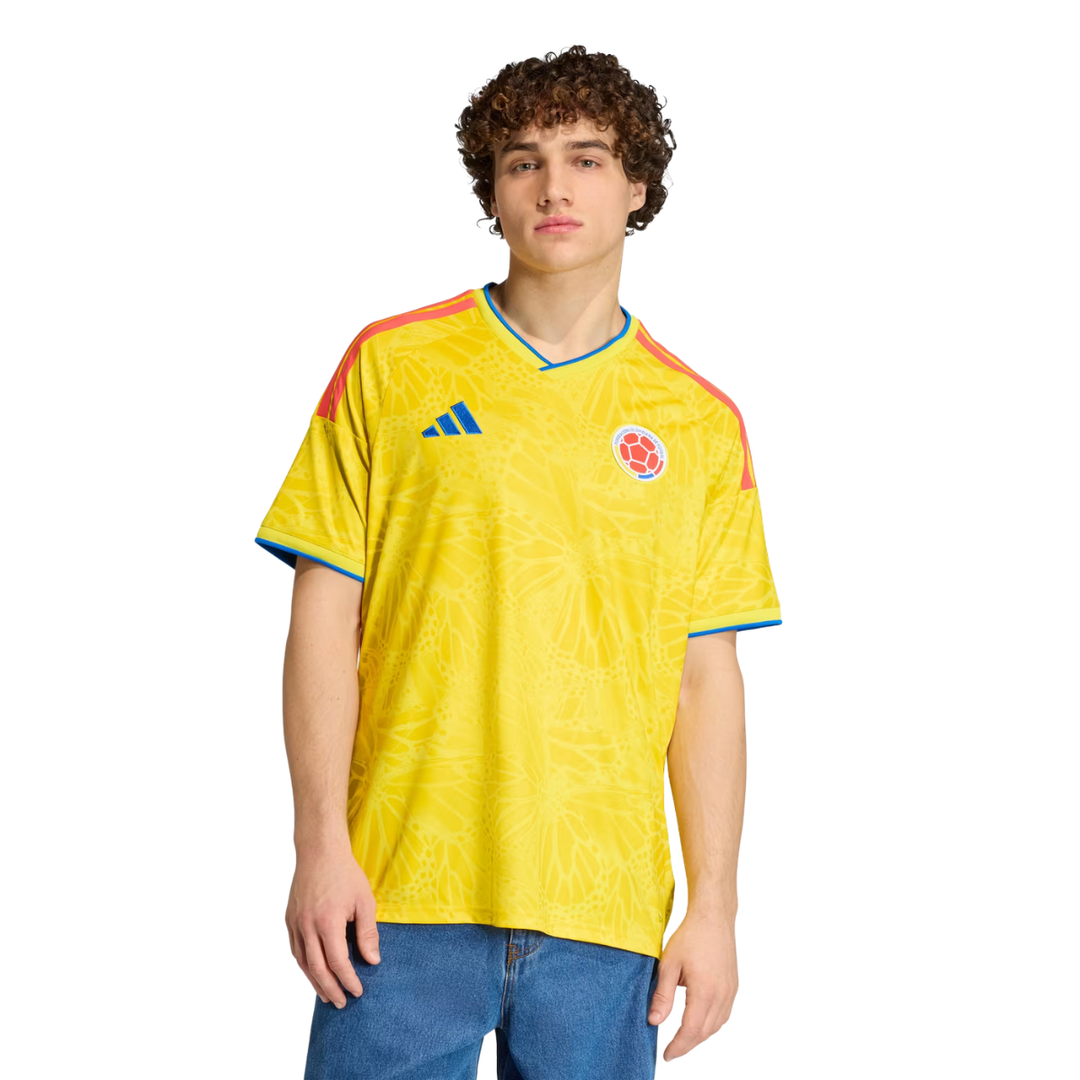 Adidas Colombia 2026 World Cup Home Jersey - Official Product