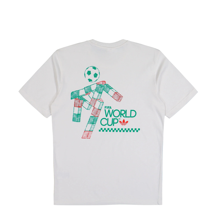 Adidas FIFA World Cup 26™ Ciao Mascot T-Shirt - Off White