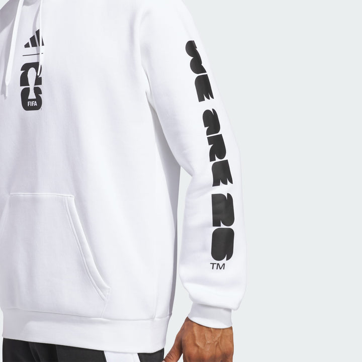 FIFA World Cup 26™ Match Ball Graphic Men's Adult Hoodie with We are 26 Trademark logo on the left sleeve
