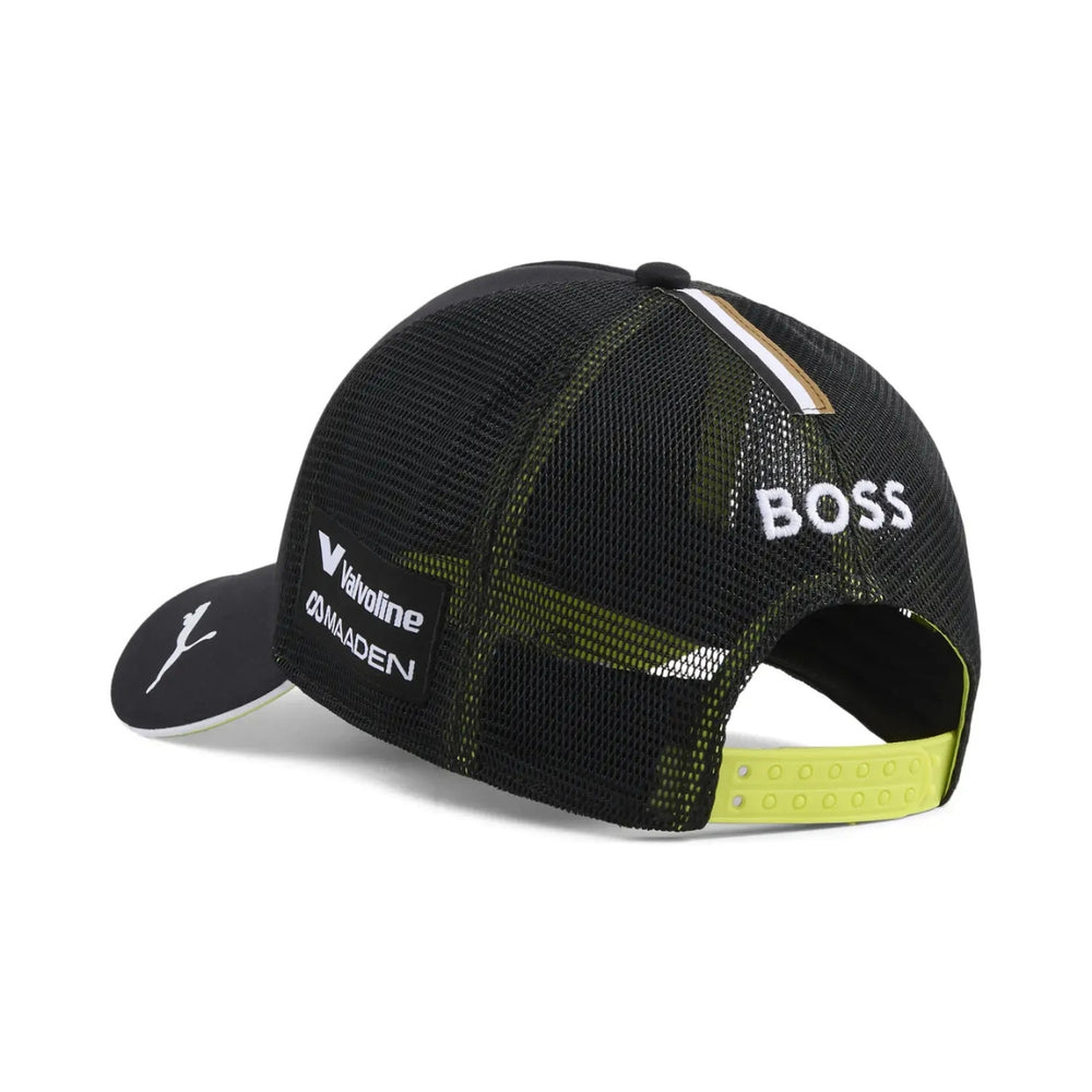 Aston Martin F1 Team Lance Stroll Team Adult Baseball Cap - Black
