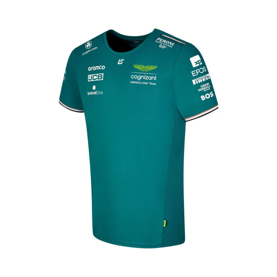 Aston Martin F1™ Lance Stroll Team Men's T‑Shirt - Green