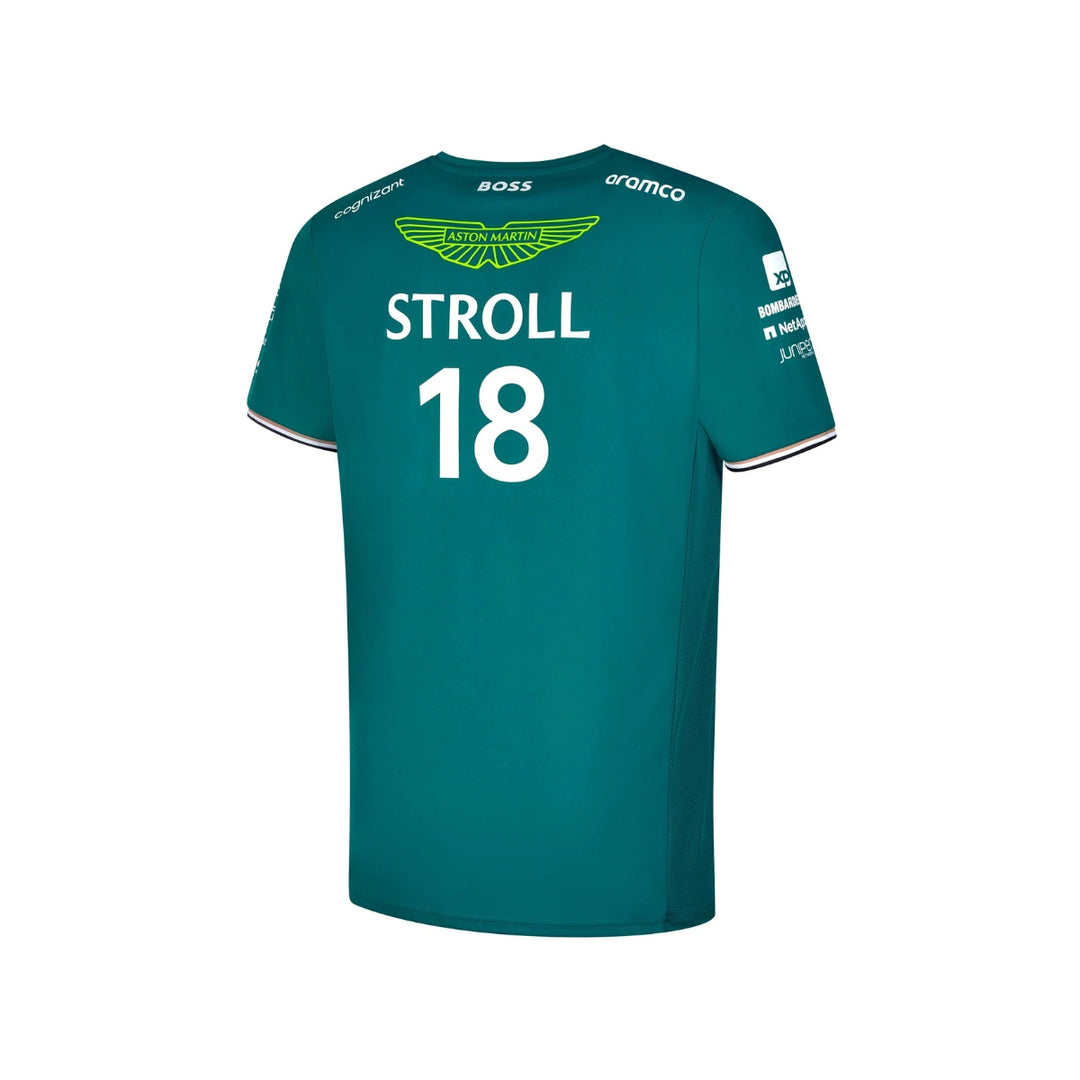 Aston Martin F1™ Lance Stroll Team Men's T‑Shirt - Green