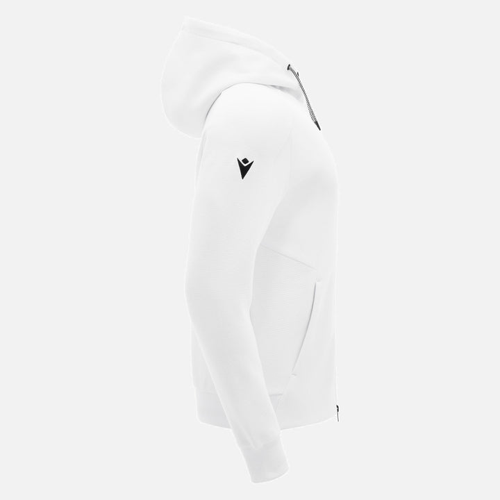 Men's Lamborghini SC63 hoodie with a black logo on a light gray background
