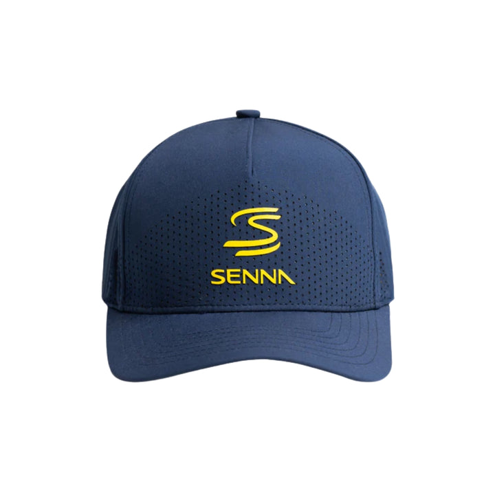 Ayrton Senna Signature “S” Cap – Navy
