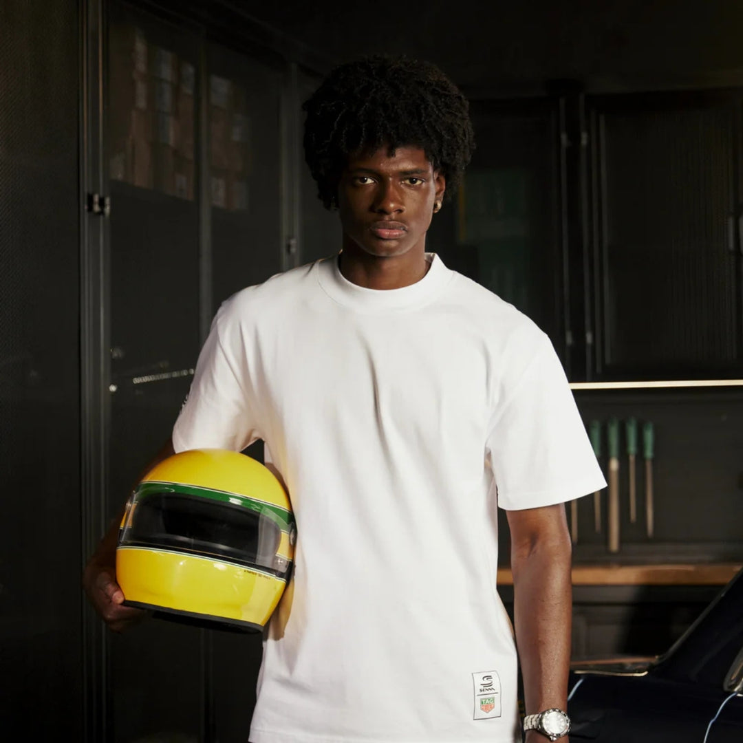 Ayrton Senna x Tag Heuer 1988 Helmet Men&